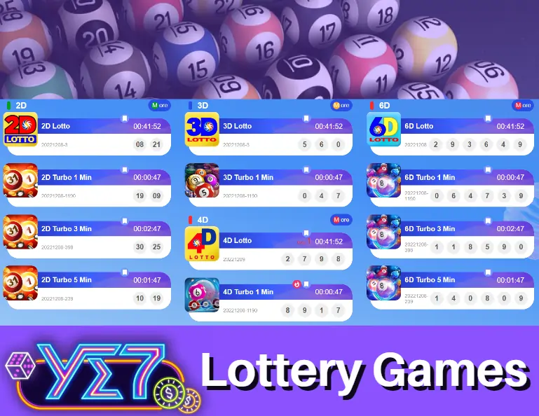 ye7 lottery games